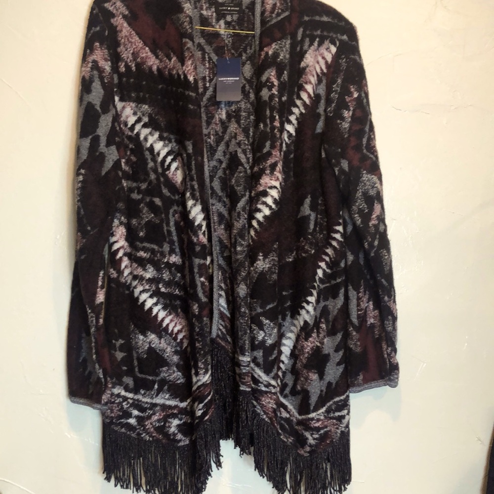 Lucky Brand open cardigan